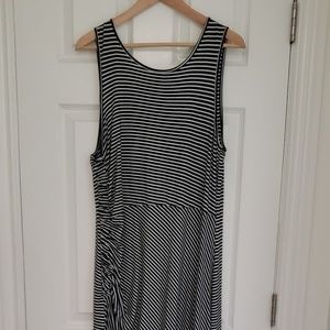 Bobeau Women's 3X Plus Size Sleeveless Maxi Dress